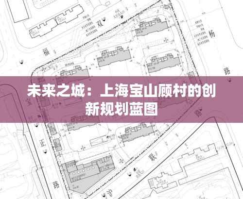 未来之城:上海宝山顾村的创新规划蓝图
