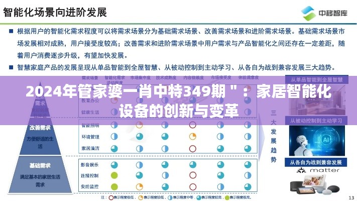 2024年管家婆一肖中特349期＂：家居智能化设备的创新与变革