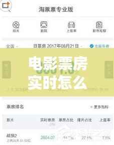 电影票房实时怎么查