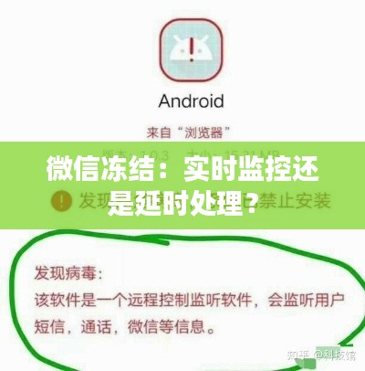 微信冻结:实时监控还是延时处理?
