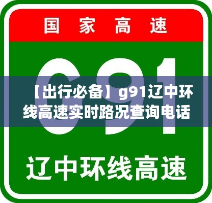 【出行必备】g91辽中环线高速实时路况查询电话,畅行无忧!