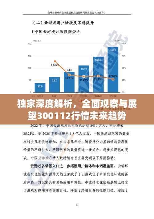 独家深度解析,全面观察与展望300112行情未来趋势