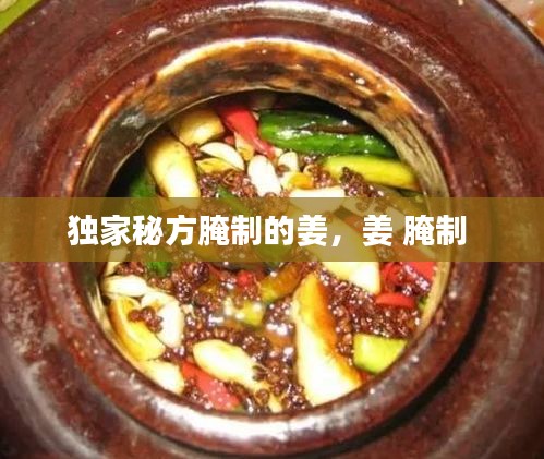 独家秘方腌制的姜,姜 腌制